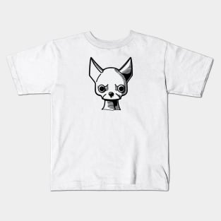 Nervous chihuahua Kids T-Shirt